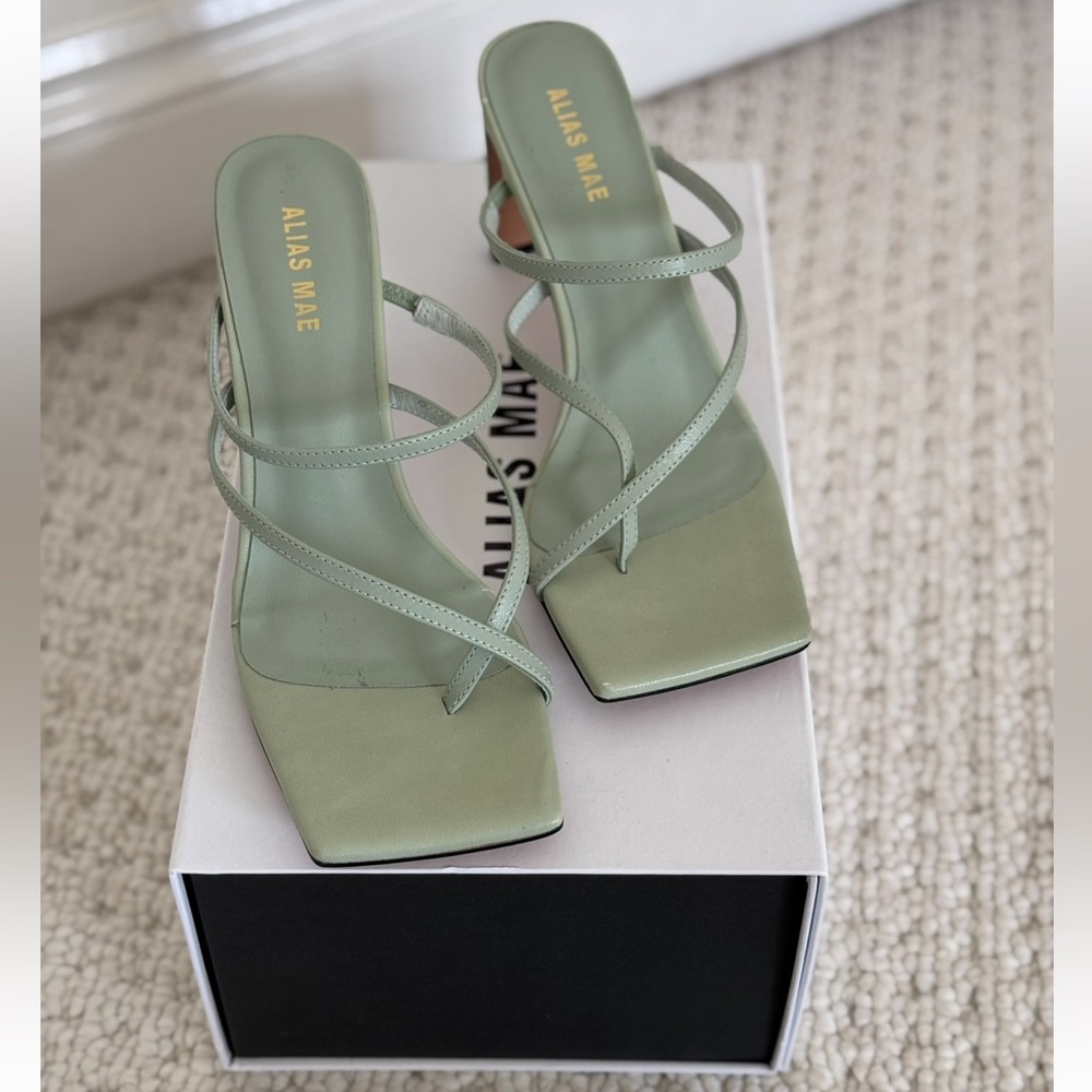 Alias Mae Esther Sage Strappy Heels